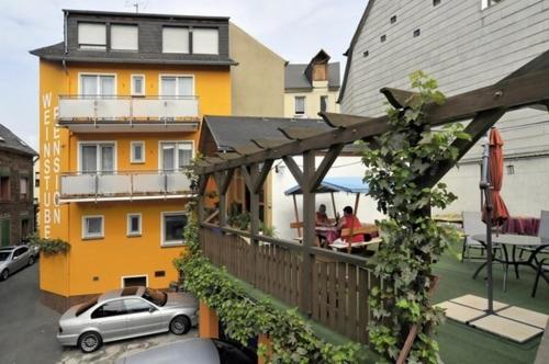 Weinstube Pension Moselbluemchen Zeltingen-Rachtig Luaran gambar